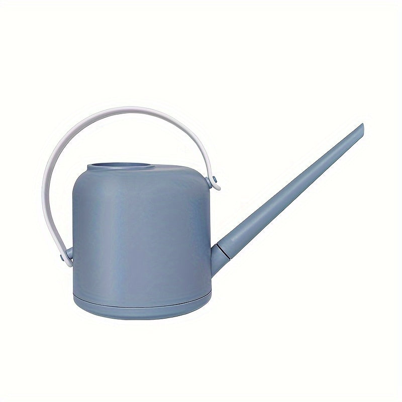 1pc Durable 1.7L Plastic Watering Can with Long Spout, Easy Pouring Plant Water Sprinkler for Potted Plants, Home Gardening Irrigation Tool with Handle, No Pressure Required