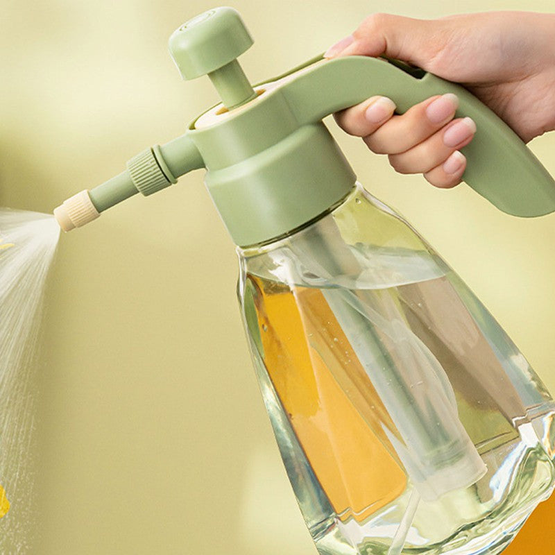 1.5L Large Capacity Transparent Pressure Watering Can - Durable, Easy-to-Use Sprayer for Indoor & Outdoor Plants