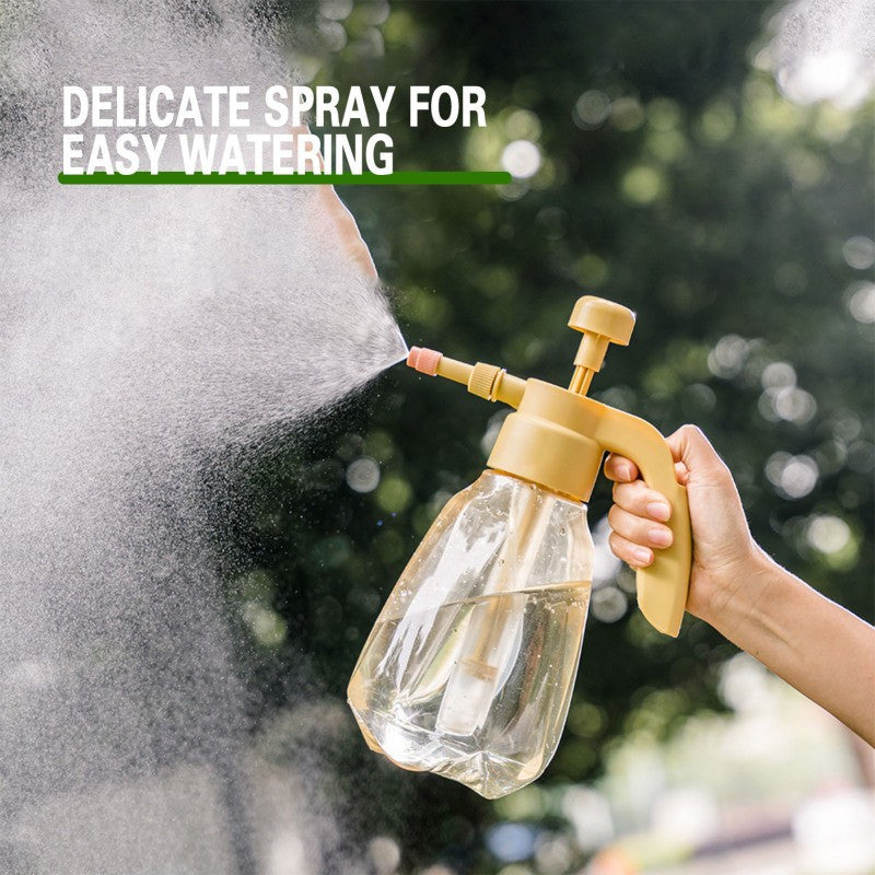 1.5L Large Capacity Transparent Pressure Watering Can - Durable, Easy-to-Use Sprayer for Indoor & Outdoor Plants