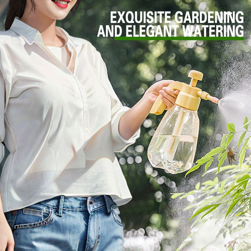1.5L Large Capacity Transparent Pressure Watering Can - Durable, Easy-to-Use Sprayer for Indoor & Outdoor Plants