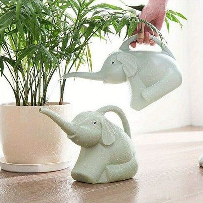 Durable Plastic Elephant-Shaped Watering Can - Charming Outdoor Irrigation Tool for Gardens, Home & Lawn Care