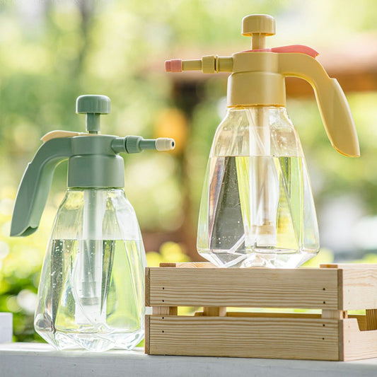 1.5L Large Capacity Transparent Pressure Watering Can - Durable, Easy-to-Use Sprayer for Indoor & Outdoor Plants