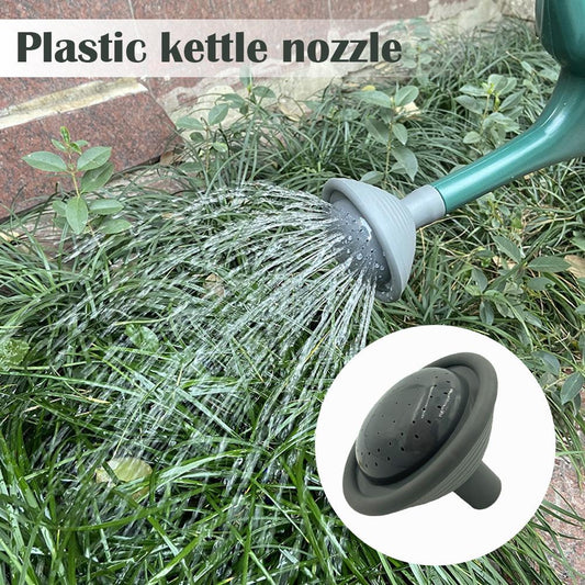 Green Plastic Watering Can with Rose Nozzle - Durable, Universal Garden Sprinkler Head for Plants and Flowers, Ideal for Home Gardening, Garden Watering Essentials | Modern Garden Can | Durable Plastic