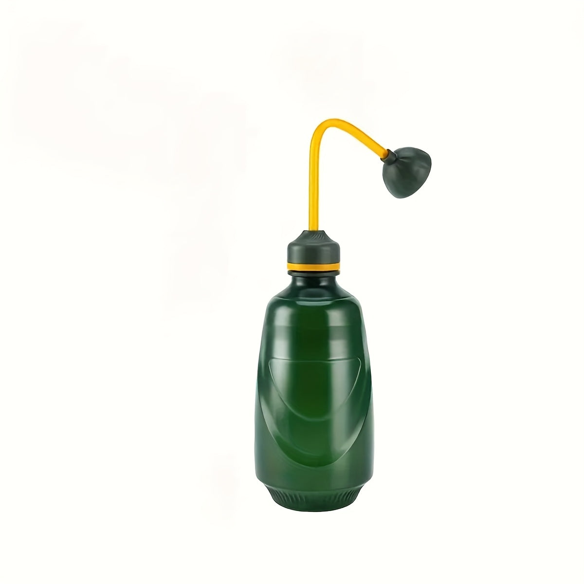 15.22oz Handheld Watering Can with Detachable Shower Head - Flexible Long Nozzle, Squeeze Trigger, Transparent Plastic Plant Sprinkler for Indoor & Outdoor Gardening