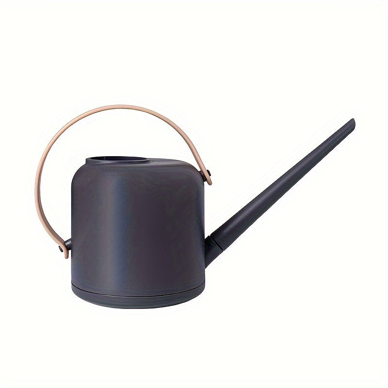 1pc Durable 1.7L Plastic Watering Can with Long Spout, Easy Pouring Plant Water Sprinkler for Potted Plants, Home Gardening Irrigation Tool with Handle, No Pressure Required