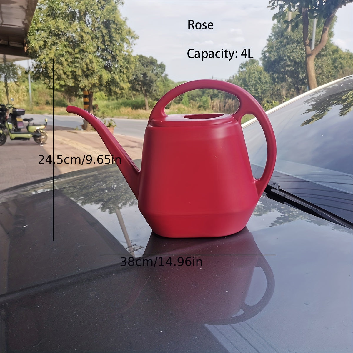 Large Capacity Plastic Water Tank 1pc | 4L Large Capacity | Plastic | Thickened | Watering | Outdoor & Garden |  |