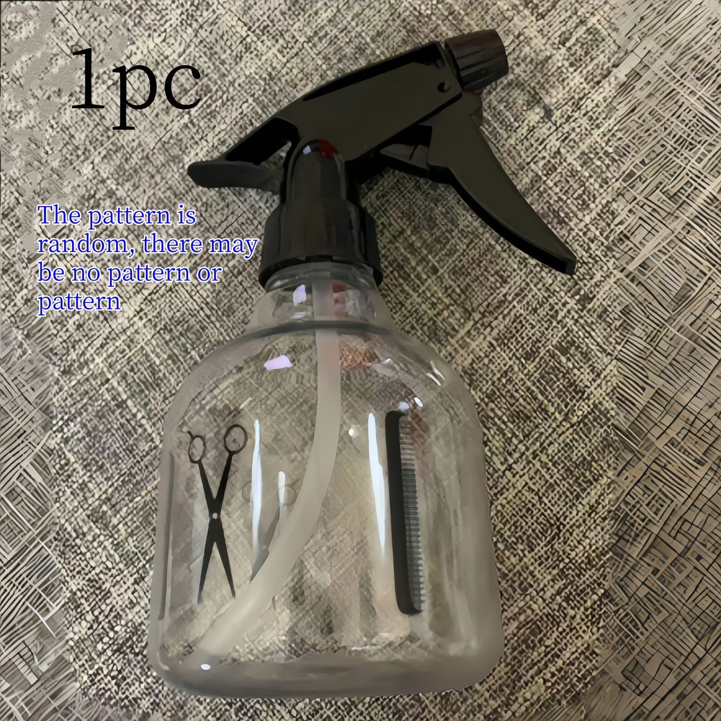 2-in-1 Watering Can 2-in-1 Garden Watering Can & Spray Bottle | Dual Mist Modes, Transparent Plastic for Hair Care, Plant Hydration, and Outdoor Use